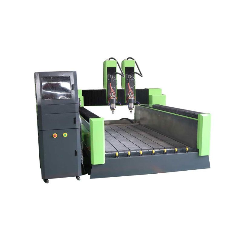 Double spindle 1325 Stone Cutting and engraving machine