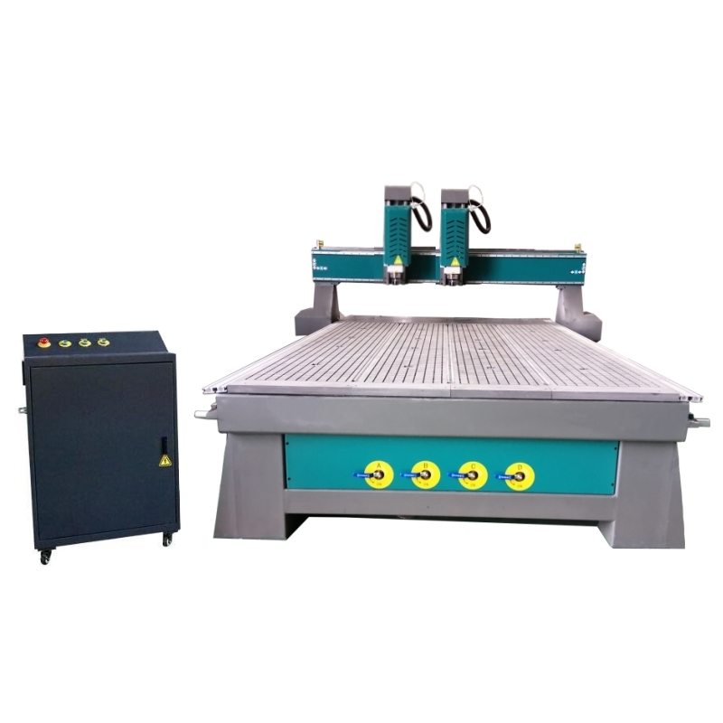 Double spindle CNC Router 1325 for wood cutting and engraving